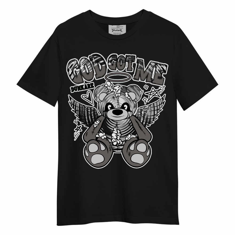 Shirt To Match Air Foamposite Cat Eye - Gods Guides Me Bear Unisex Shirt