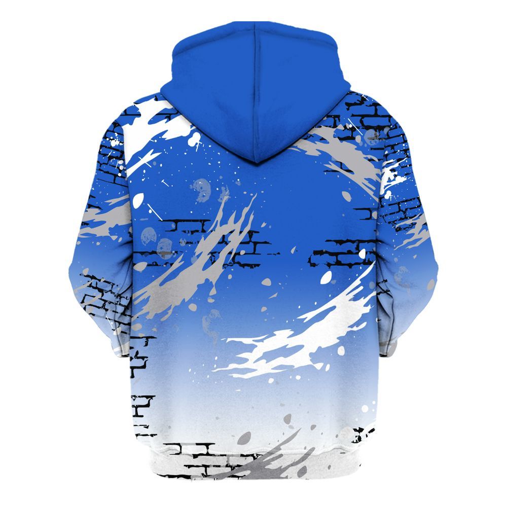 Hoodie To Match Retro Stealth 5s - Values Of Loyalty Drip All Over Print