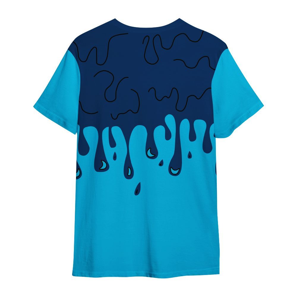 Shirt To Match Dunk Low GS Electric Algae - Snake Trust No One Drip All Over Print