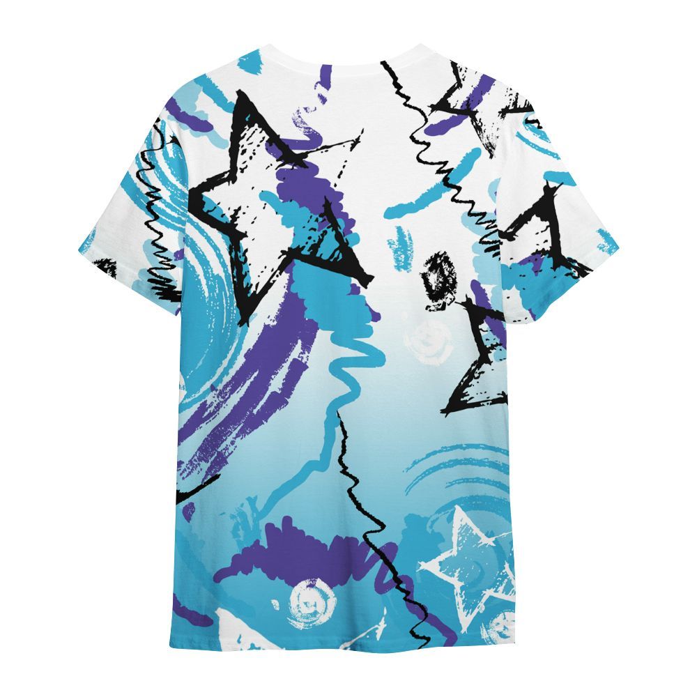 Shirt To Match Retro Aqua 6s - Grind Shine Later Drip All Over Print