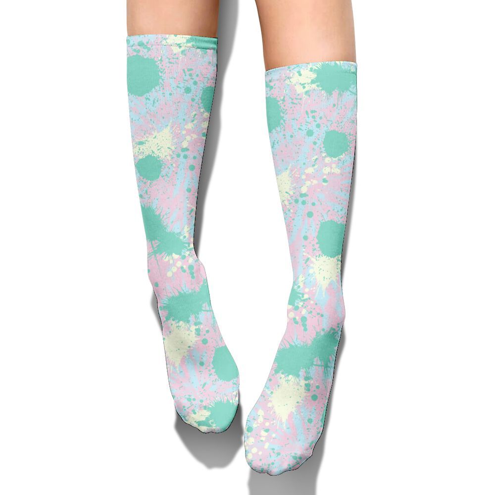 Sock To Match Retro Easter 5s - Tie Dye Graphic