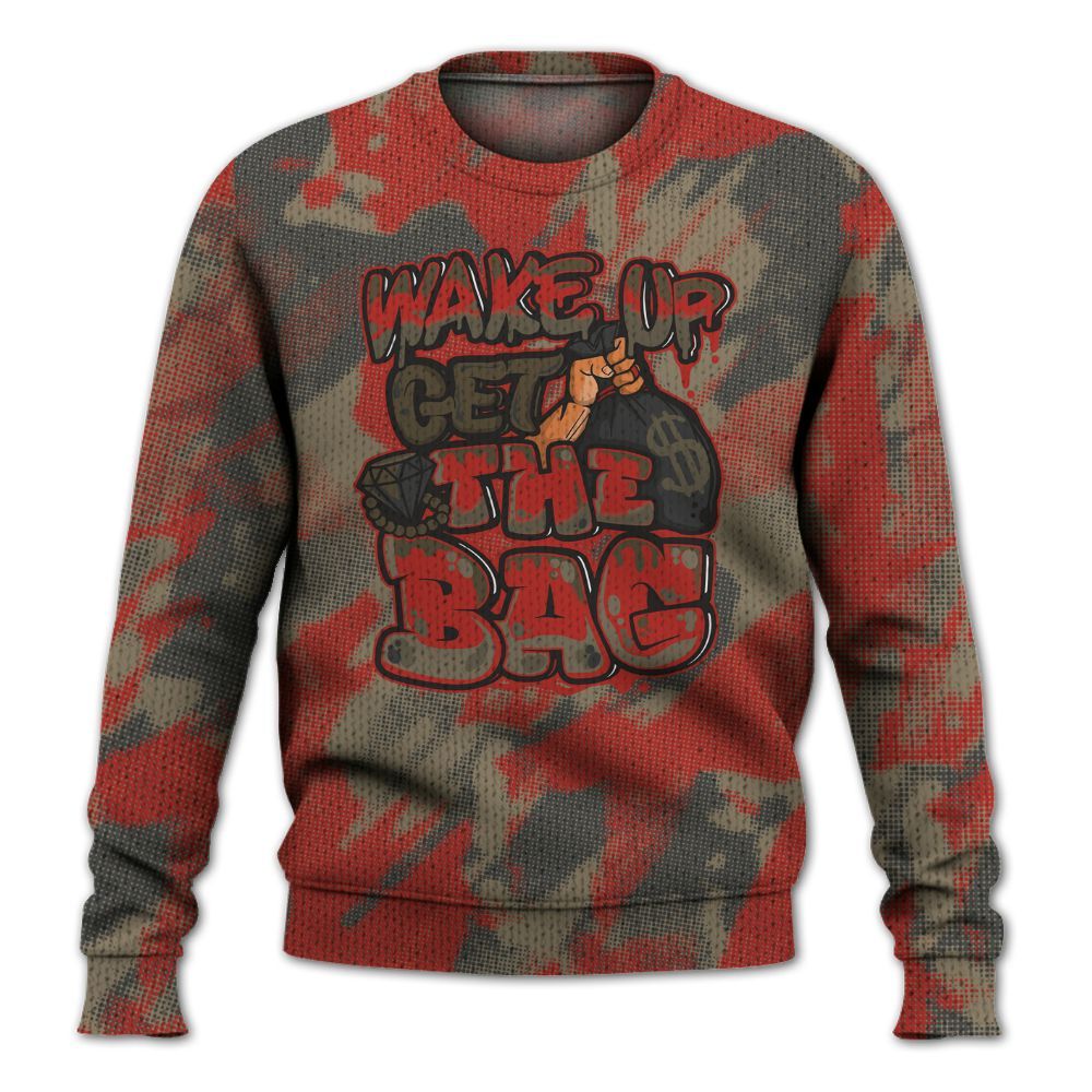 Knitted Sweater To Match Olive 9s - Get More Bags Abstract