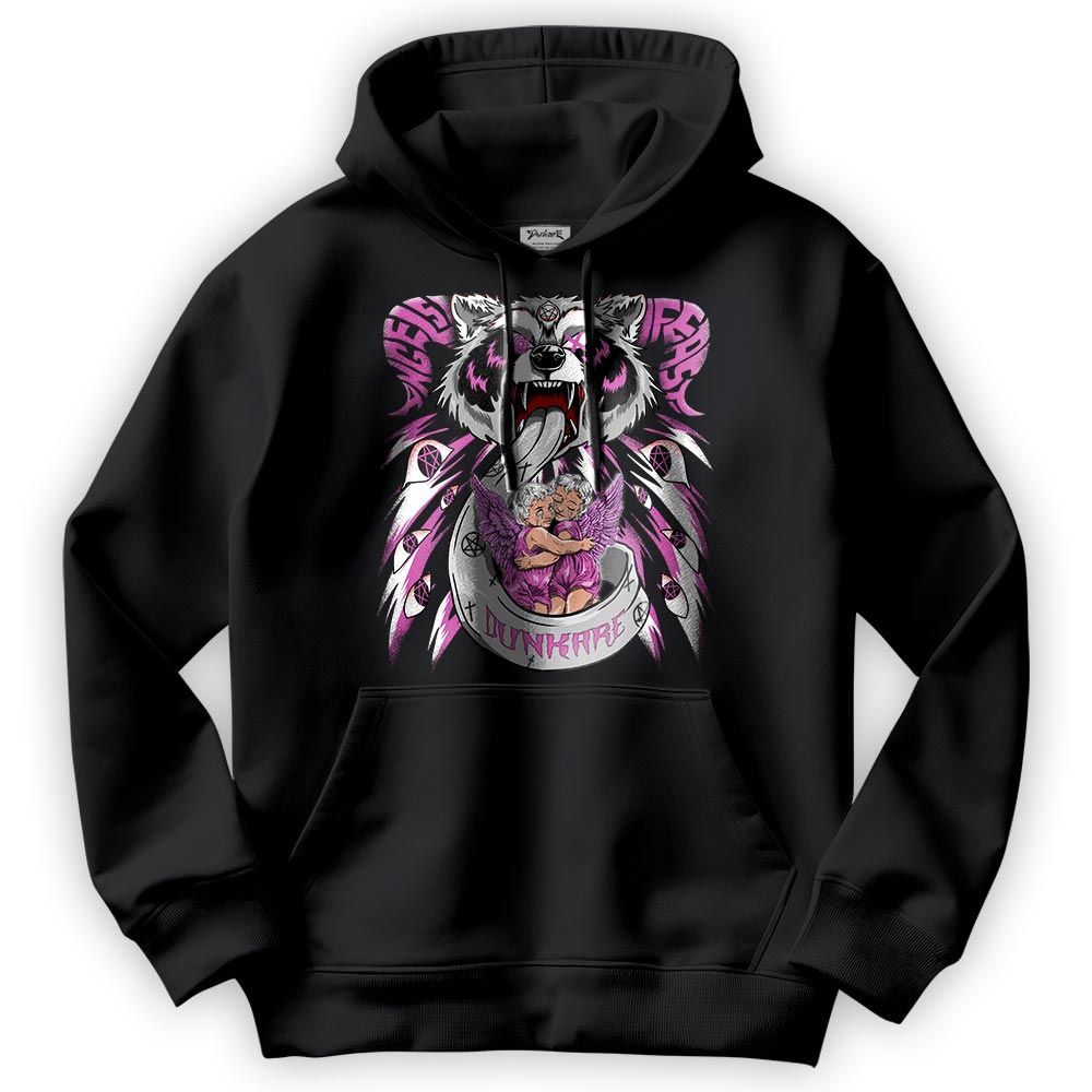 Sweatshirt To Match Hoodie Angels Feast Raccoon, Hyper Violet 4s, To Match Sneaker Hyper Violet 4s DNY