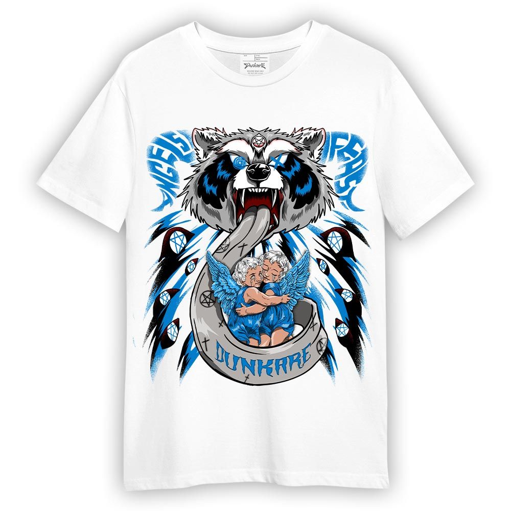 Shirt To Match Shirt Angels Feast Raccoon, Military Blue 4s To Match Sneaker DNY
