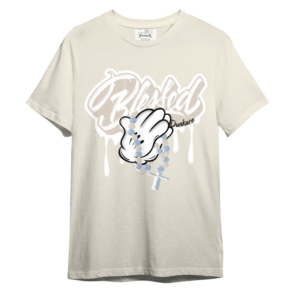 Shirt To Match Desert Sand 3s - God Blessed Drip Graphic