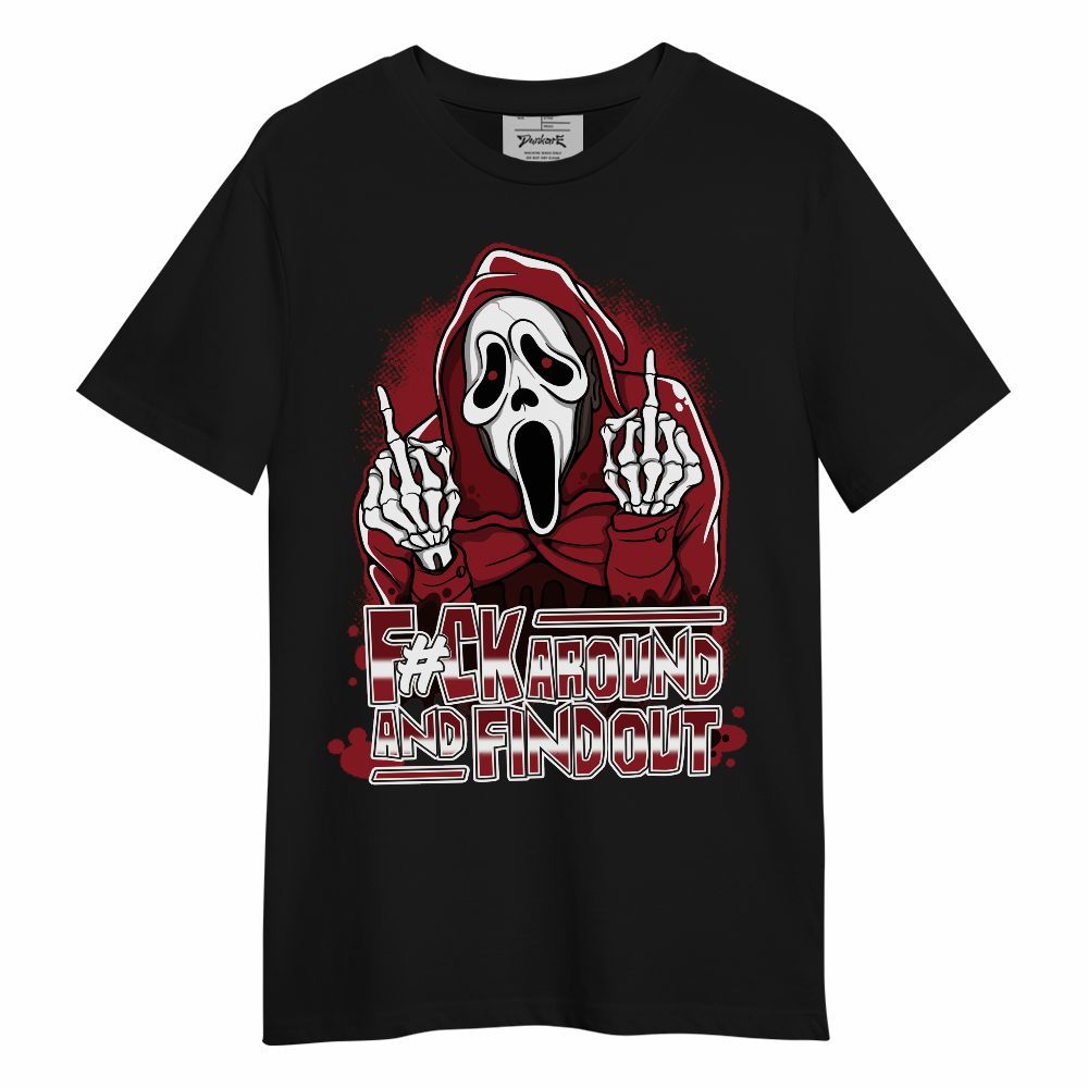 Shirt To Match High Black Toe Reimagined 1s - F#CK And Find Out Graphic Unisex Shirt
