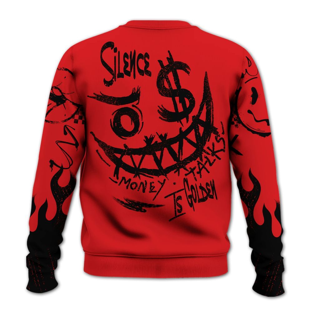 Sweatshirt To Match Scoot Zeros Retro Portland - Mouth Burning Street Style All Over Print