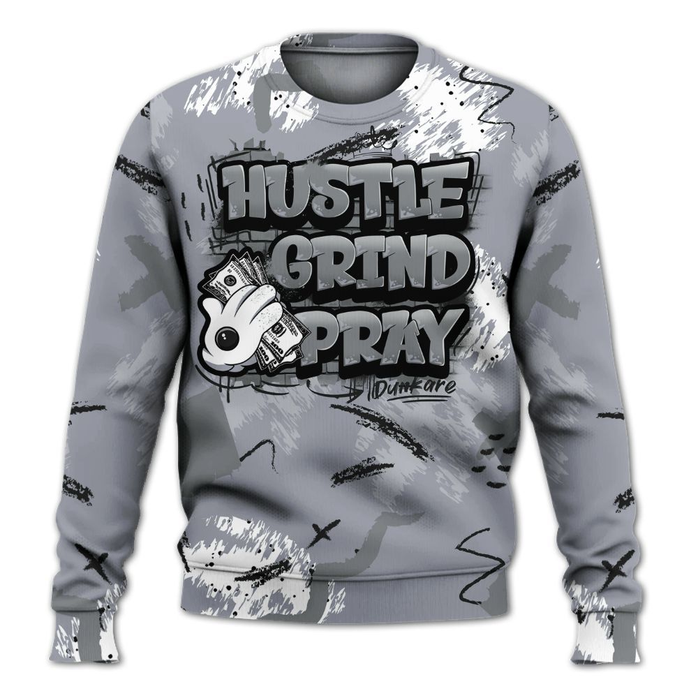 Sweatshirt To Match Kobe 9 Elite Low Beethoven - Hustle Grind Pray All Over Print