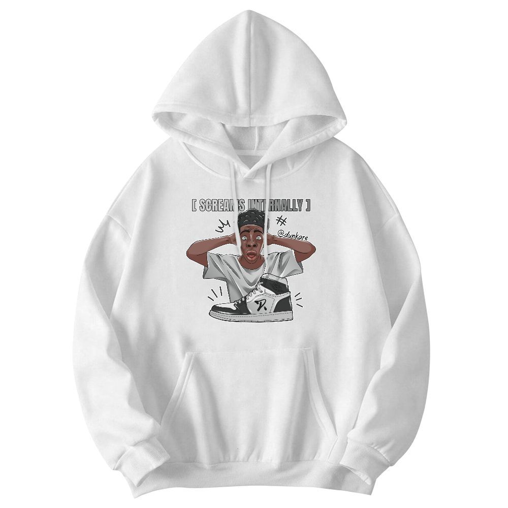 Sweatshirt To Match Metallic Silver 14s - Scream Internally Graphic