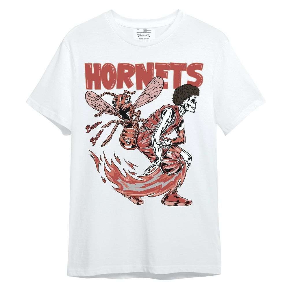 Shirt To Match Dune Red 13s - Hornet Skeleton Unisex Shirt