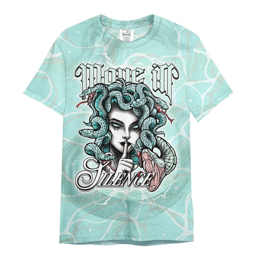 Shirt To Match Low OG Washed Teal 1s - Girl Move In Silence All Over Print