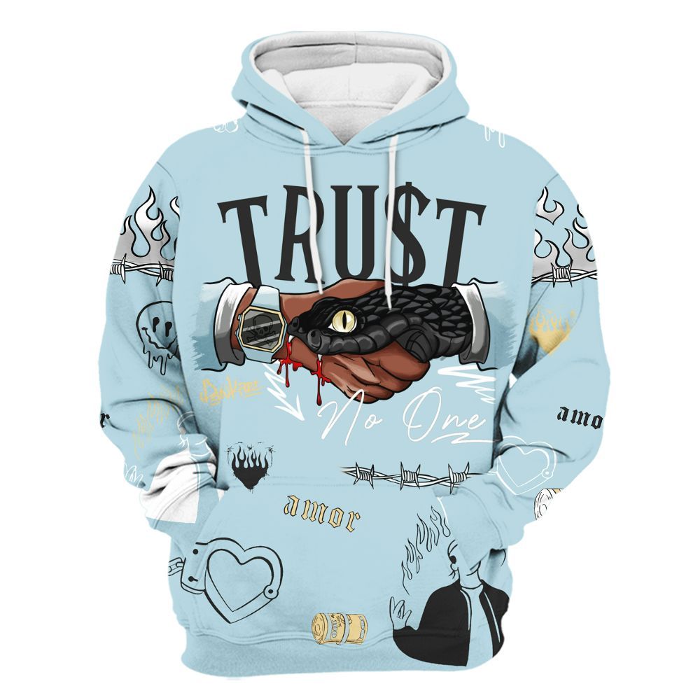 Hoodie To Match Low Year Of The Snake 11s - Snake Trust No One All Over Print