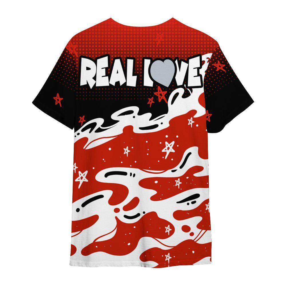 Shirt To Match Retro Cherry 11s - Sincere Fondness Bear Stars All Over Print