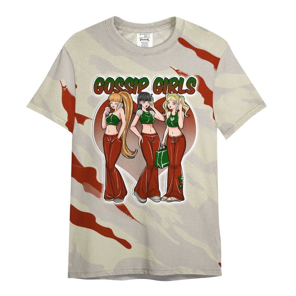 Shirt To Match El Grito 5s - Gossip'Girls All Over Print