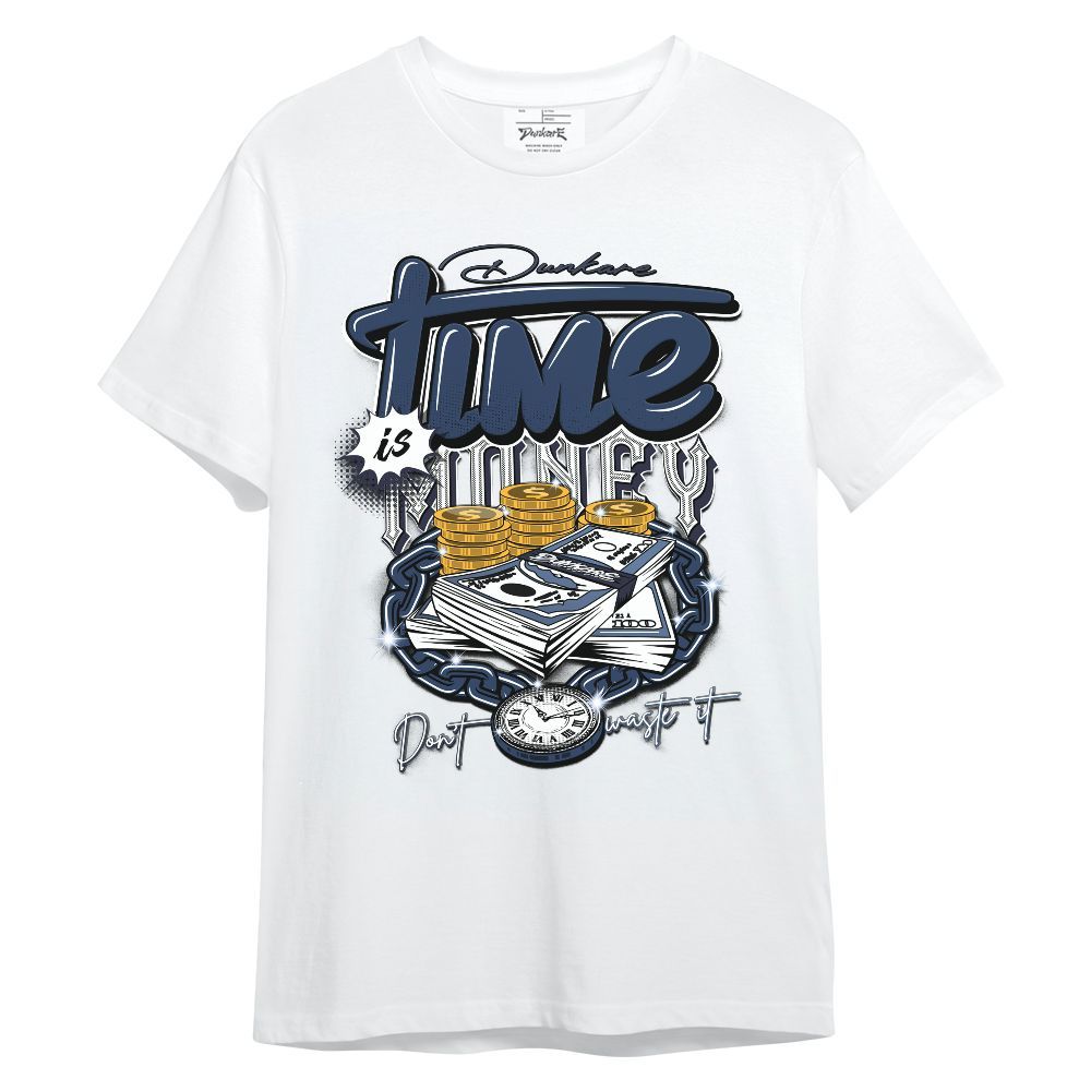 Shirt To Match Low 85 Metallic Blue 1s - Time Is Money Graphic