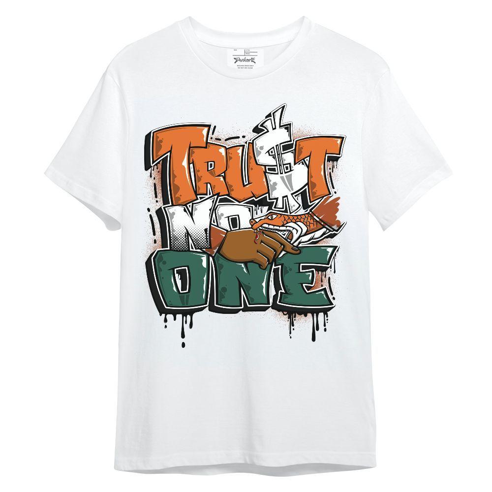 Shirt To Match Dunk Low Ceramic - Trust No One Drip Streetwear Unisex Shirt