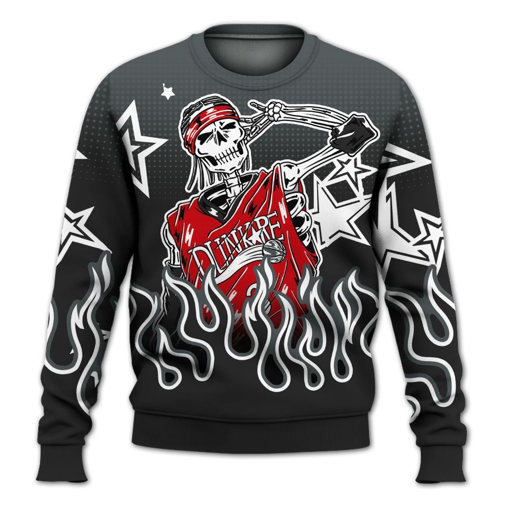 Sweatshirt To Match Black RM Nigel Sylvester 4s - Allen Answer Unique Fire Custom Name All Over Print