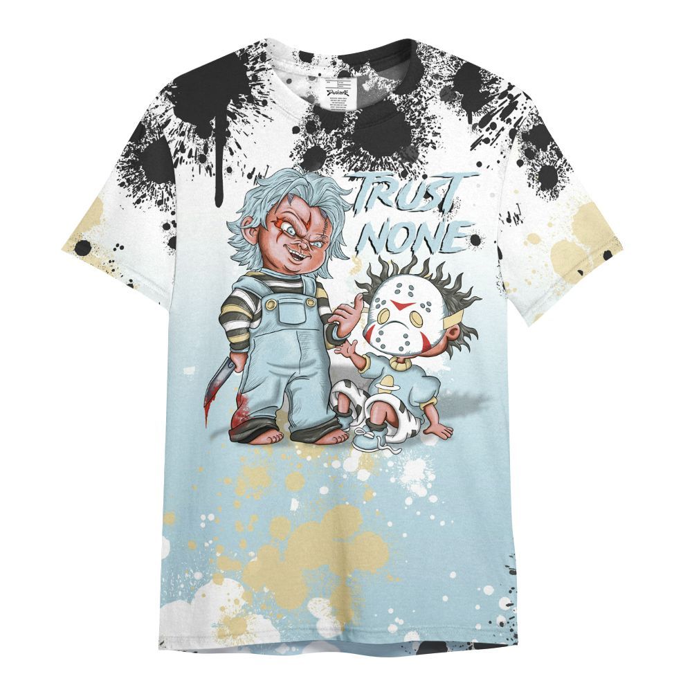 Shirt To Match Low Year Of The Snake 11s - Trust No One Scary All Over Print