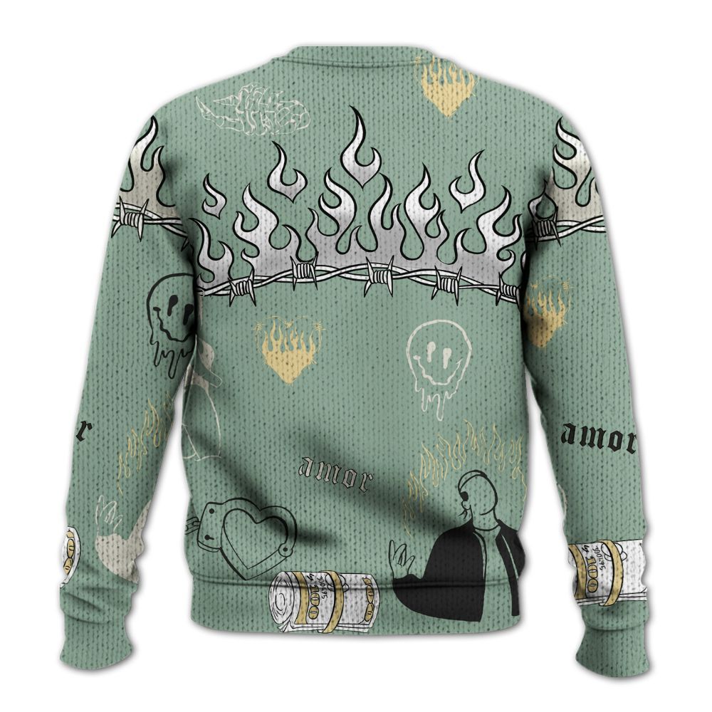 Knitted Sweater To Match Joins Year Of The Snake 5s - Snake Trust No One