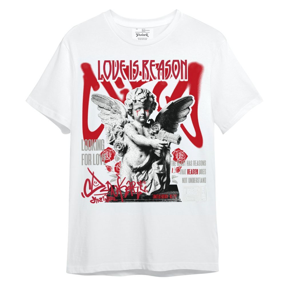 Shirt To Match Air Griffey Max Gray Reds 1s - Love Is Reason Unisex Shirt