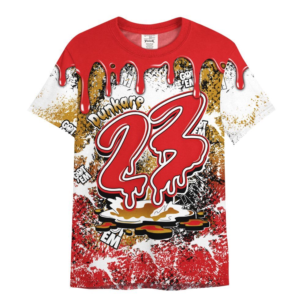 Shirt To Match Scoot Zeros Retro Portland - Dripping 23 Drip All Over Print