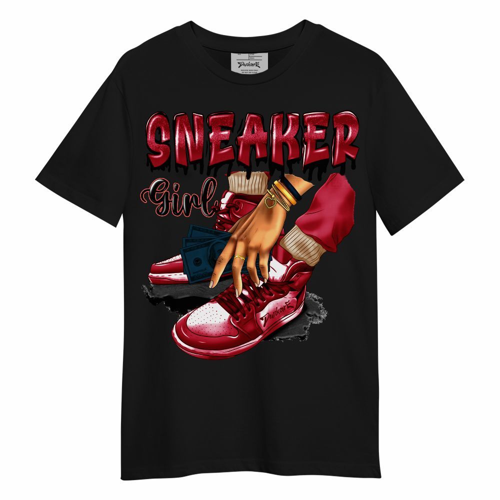 Shirt To Match Mid Multi Color 2022 1s - SNEAKER Girl Money Drip Unisex Shirt