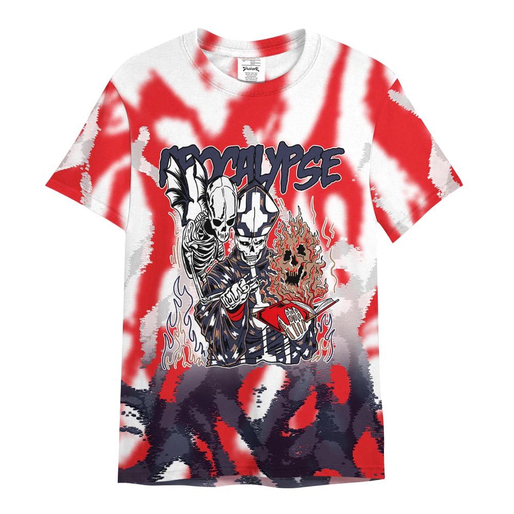 Shirt To Match Low OG Howard Bison 1s - Apocalypse Skeleton Burn Shirt Unisex