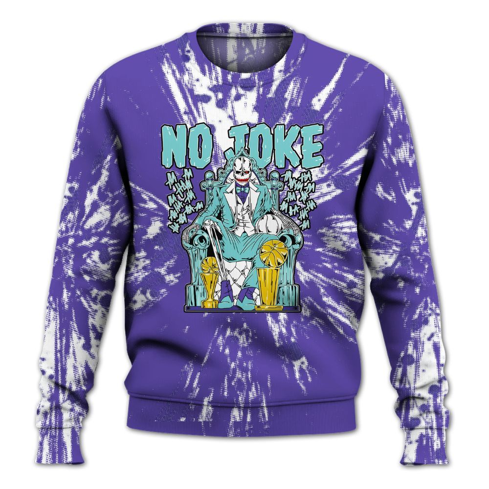 Sweatshirt To Match Low Hornets 1s - Ain't Joke Skeleton Luxury All Over Print