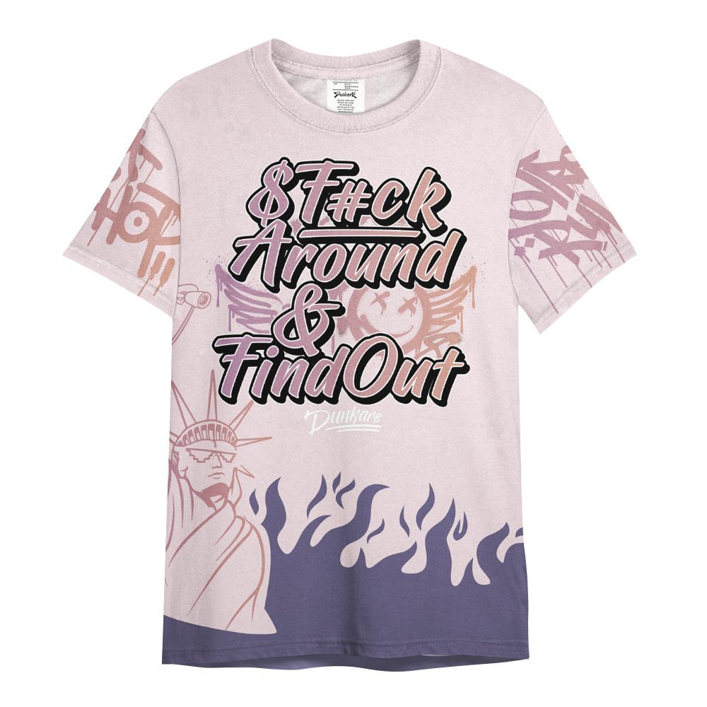 Shirt To Match Book Sunrise 1s - Graphic Fck Around Find Out All Over Print