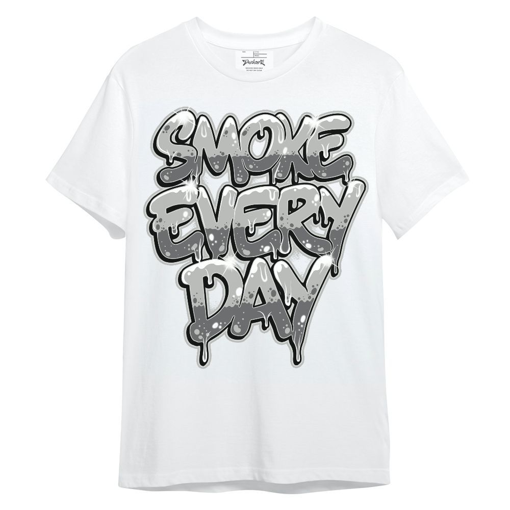 Shirt To Match Retro Wet Cement 4s - Smokes Every Day Graphic Unisex Shirt