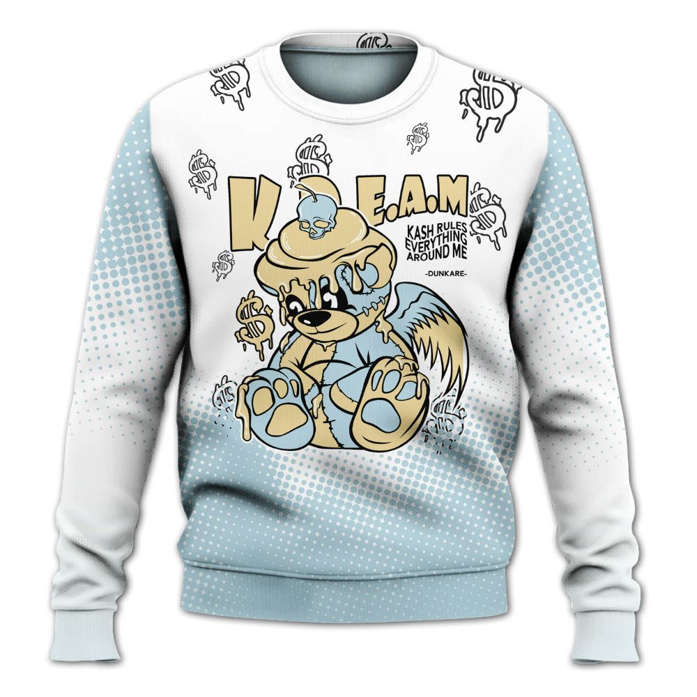 Sweatshirt To Match Low Year Of The Snake 11s - Loot Bear Unique Drip All Over Print