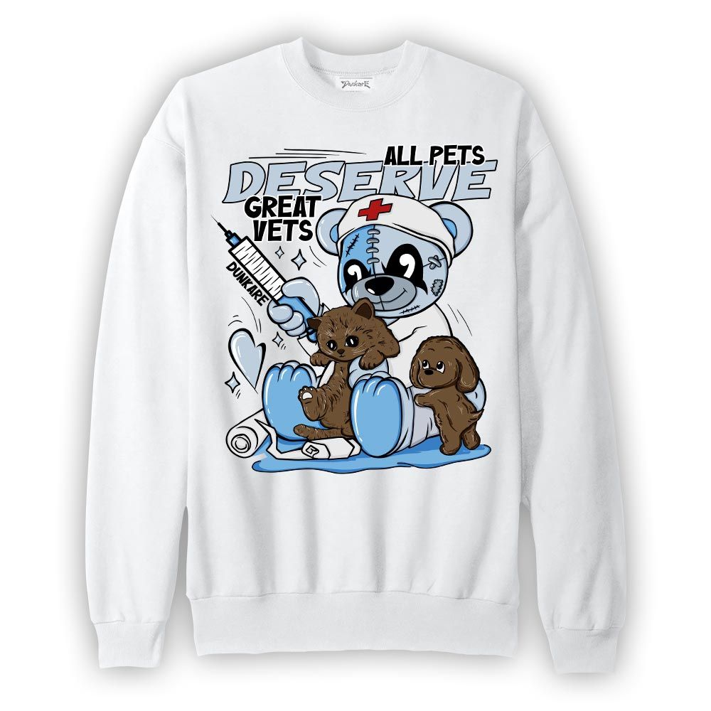 Sweatshirt To match Craft Paris 6s Sweatshirt - All Pets Deserve Great Vets Bear Graphic
