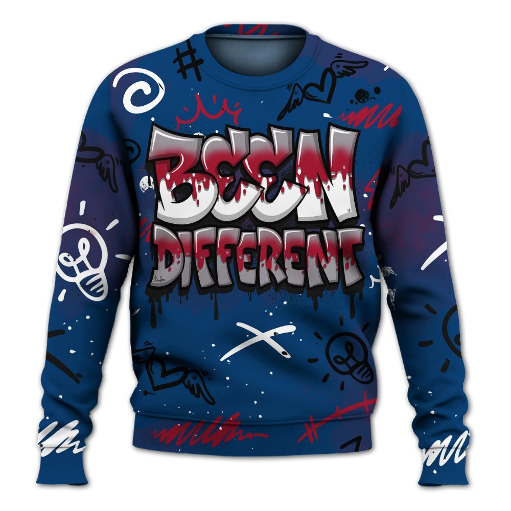 Sweatshirt To Match Rare Air 4s - Drip Been Di2ferent All Over Print