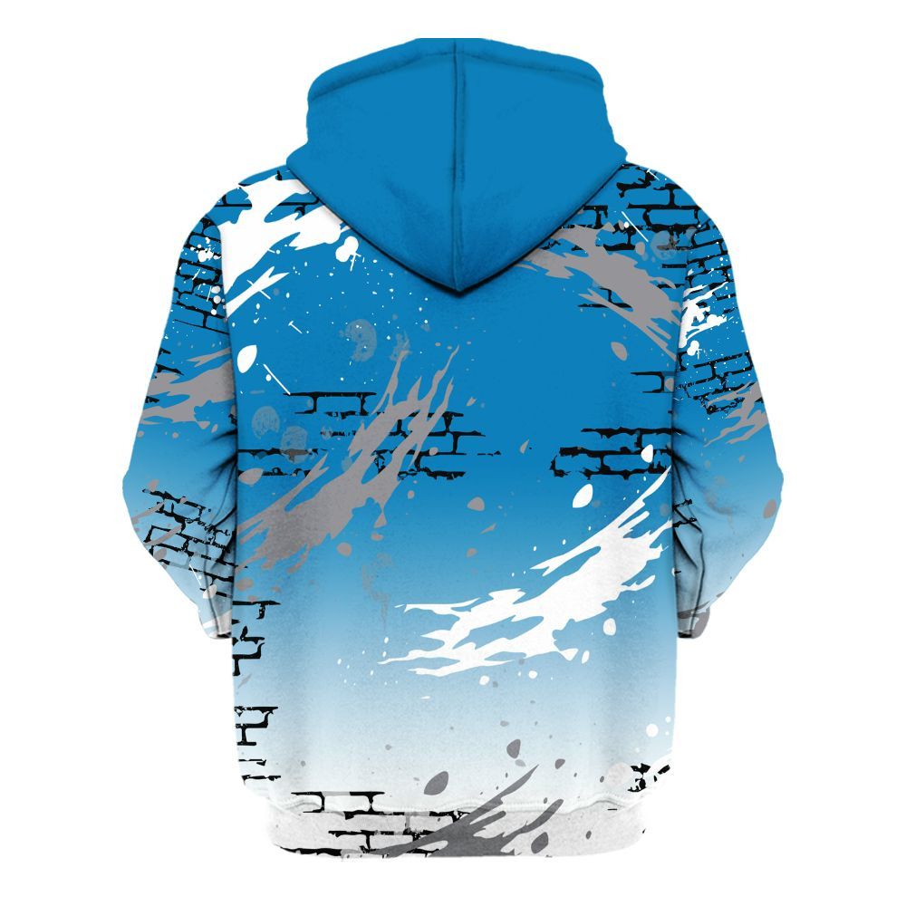 Hoodie To Match Wizards 3s - Values Of Loyalty Drip All Over Print