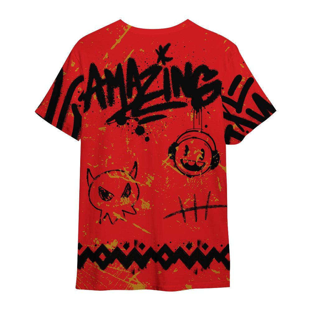 Shirt To Match Scoot Zeros Retro Portland - Friday Sneaker Crayon All Over Print