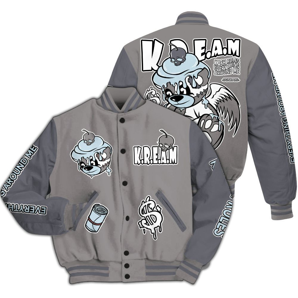 Varsity Jacket To Match Cool Grey 11s - Loot Bear All Over Print