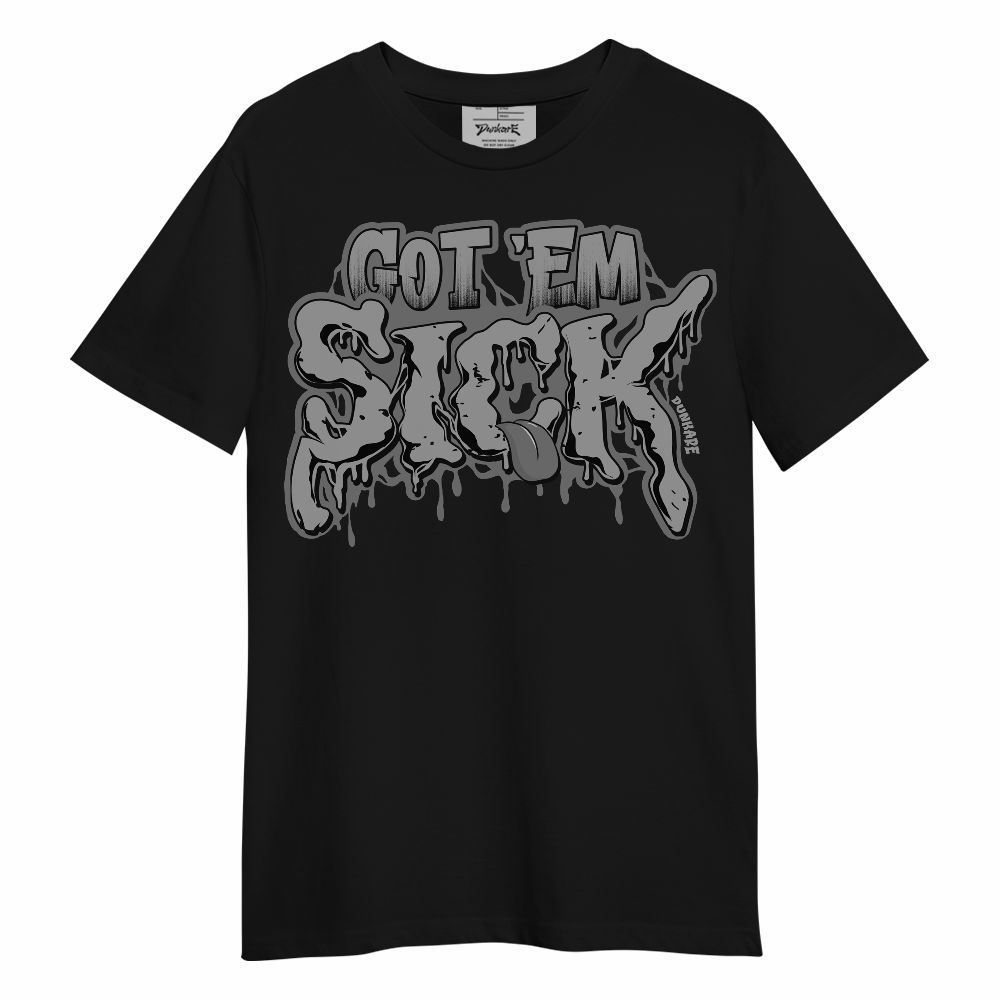 Shirt To Match Black Wolf Grey 12s - Got EM Sick Unisex Shirt