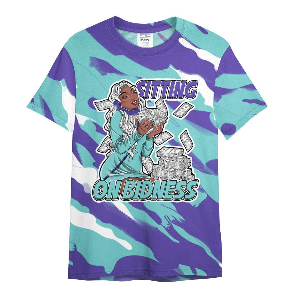 Shirt To Match Low Hornets 1s - Bidness Colored All Over Print