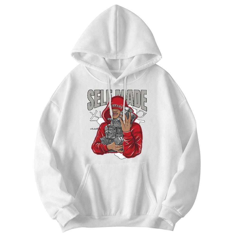 Sweatshirt To Match Air Griffey Max Gray Reds 1s - Selfmade Unqiue Graphic