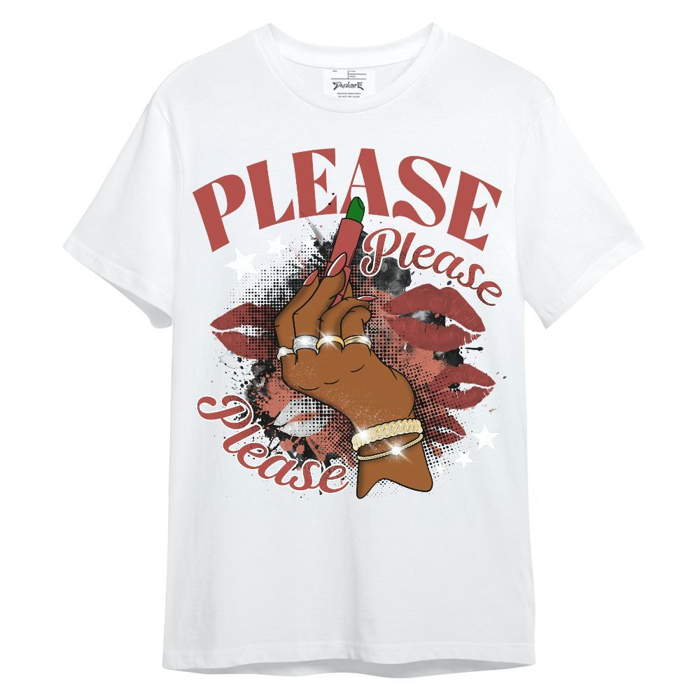 Shirt To Match Dune Red 13s - Please Please Please Don’t Embarrass Me Unisex Shirt