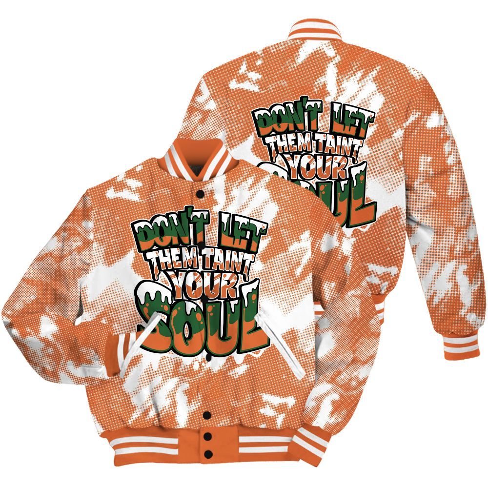 Varsity Jacket To Match Low Miami 5s Shirt - Never Taint Your Soul Shirt Unisex Oufit All Over Print