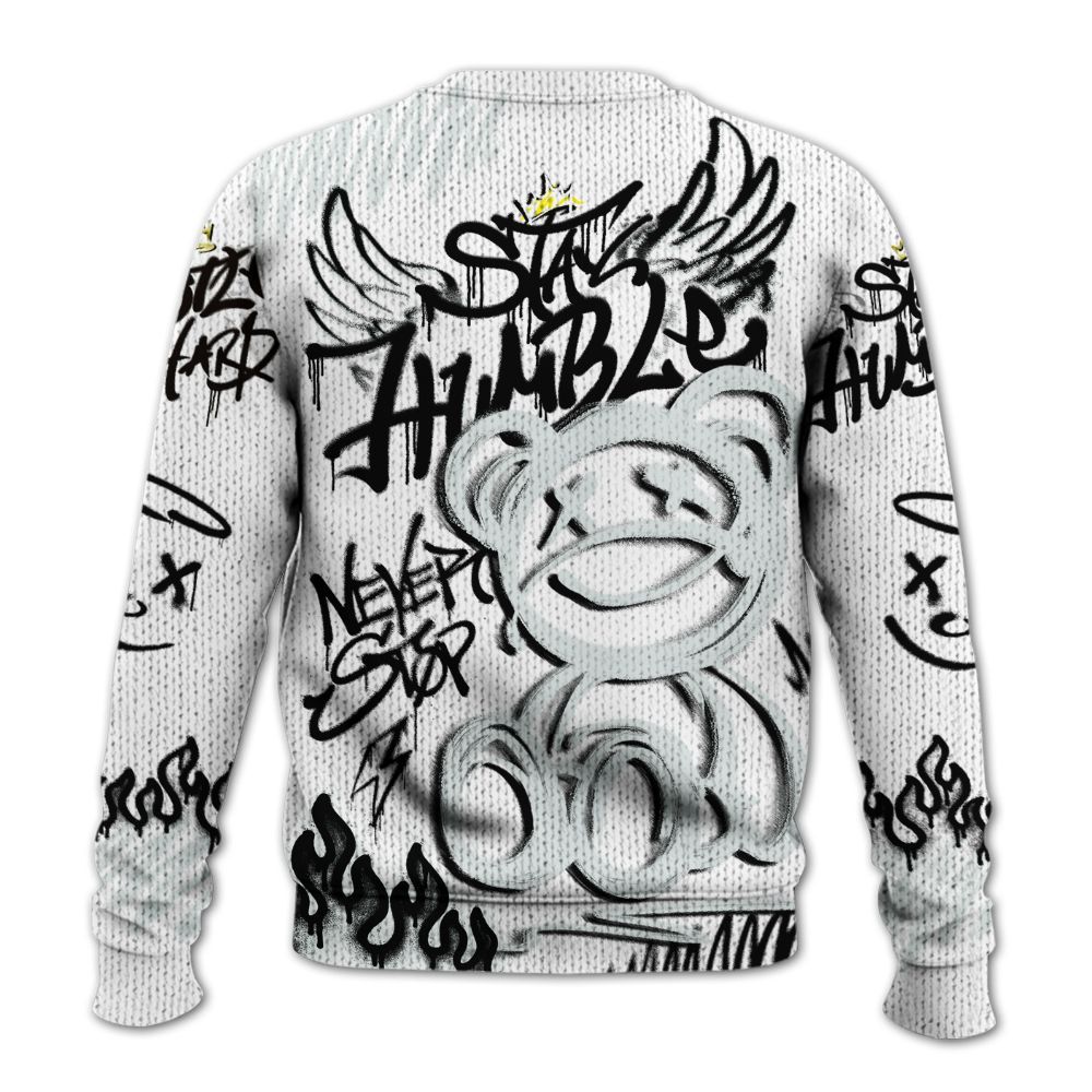 Knitted Sweater To Match Kobe 9 Elite Protro Halo - Humble Drip Streetwear Graffity