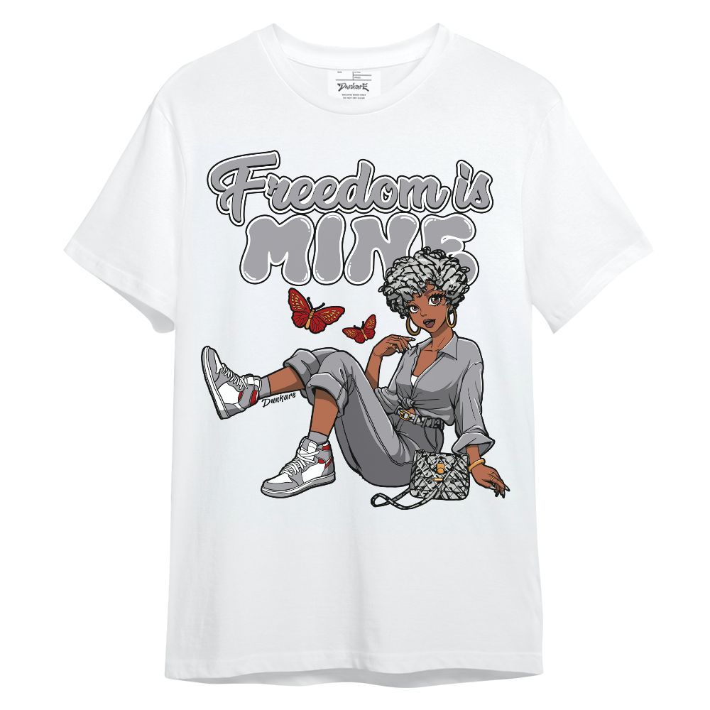 Shirt To Match Cement Grey 3s - Freedom Is Mine Unisex Shirt