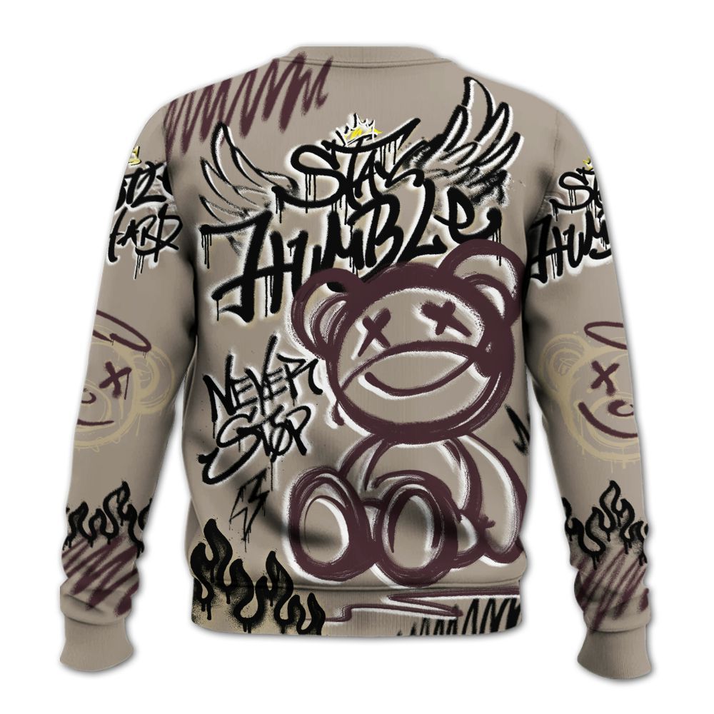 Sweatshirt To Match AMM Retro Phantom 4s - Humble Drip Streetwear Graffity All Over Print