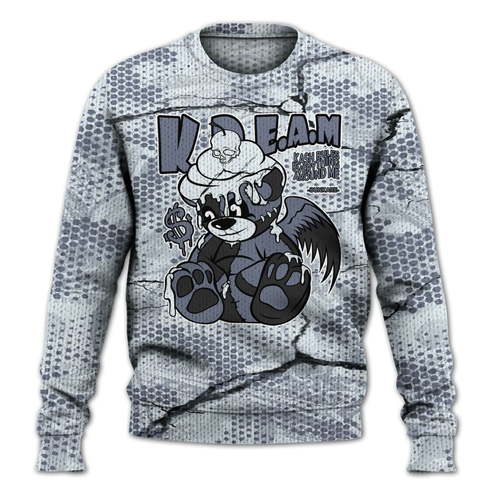 Knitted Sweater To Match Air Foamposite Jin Kazama - Loot Bear