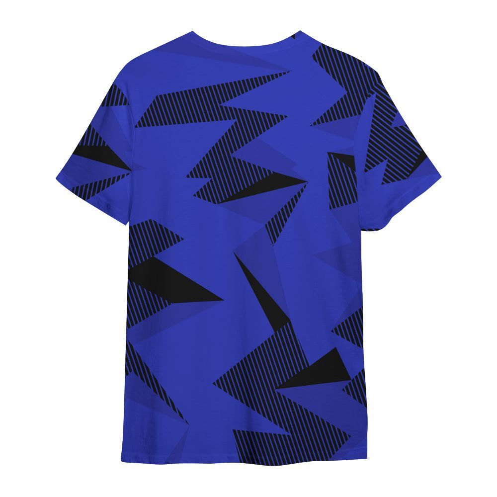 Shirt To Match Retro Black Concord 12s - Geometric Camouflage Pattern All Over Print