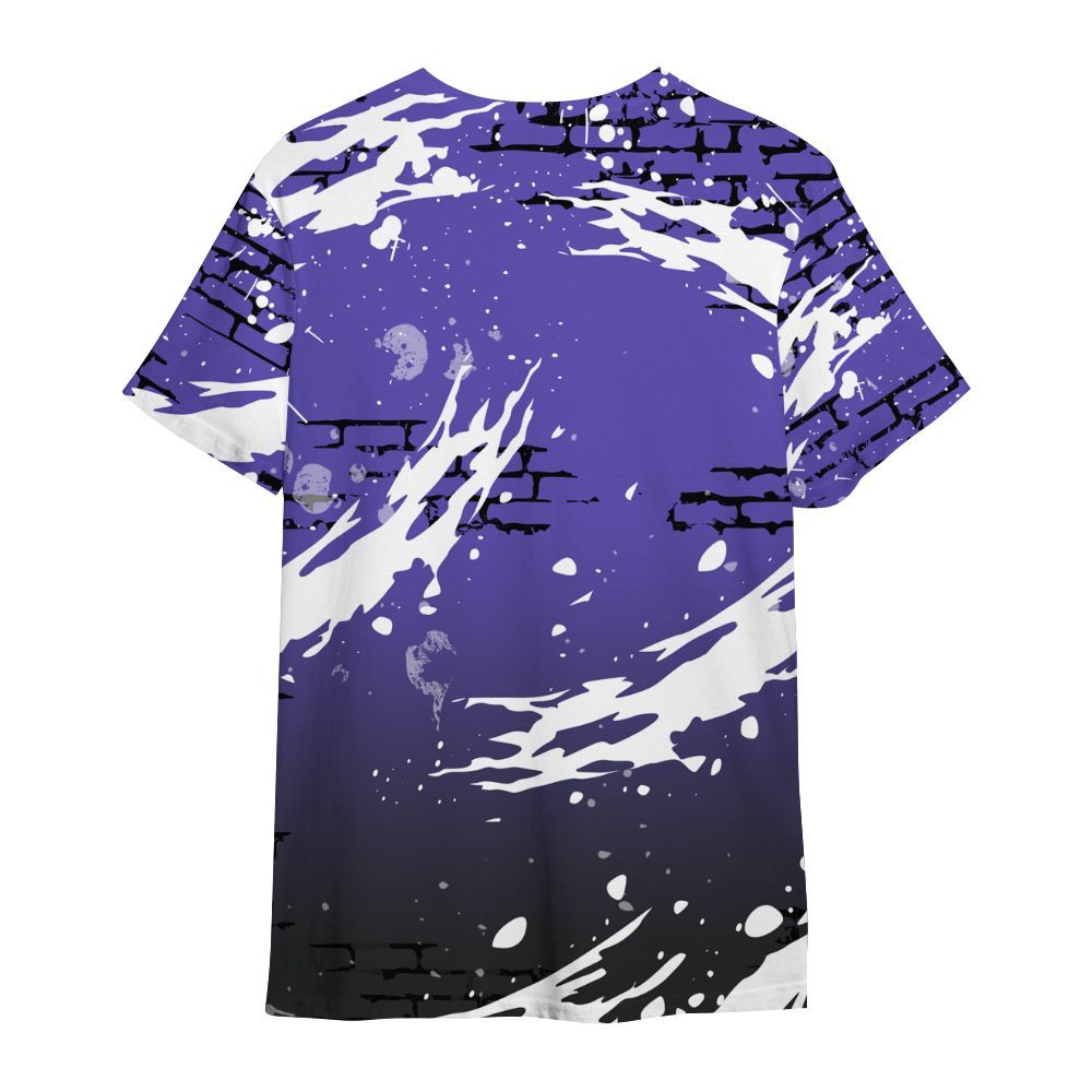 Shirt To Match SB Dunk Low Purple Lagoon - Values Of Loyalty Drip All Over Print