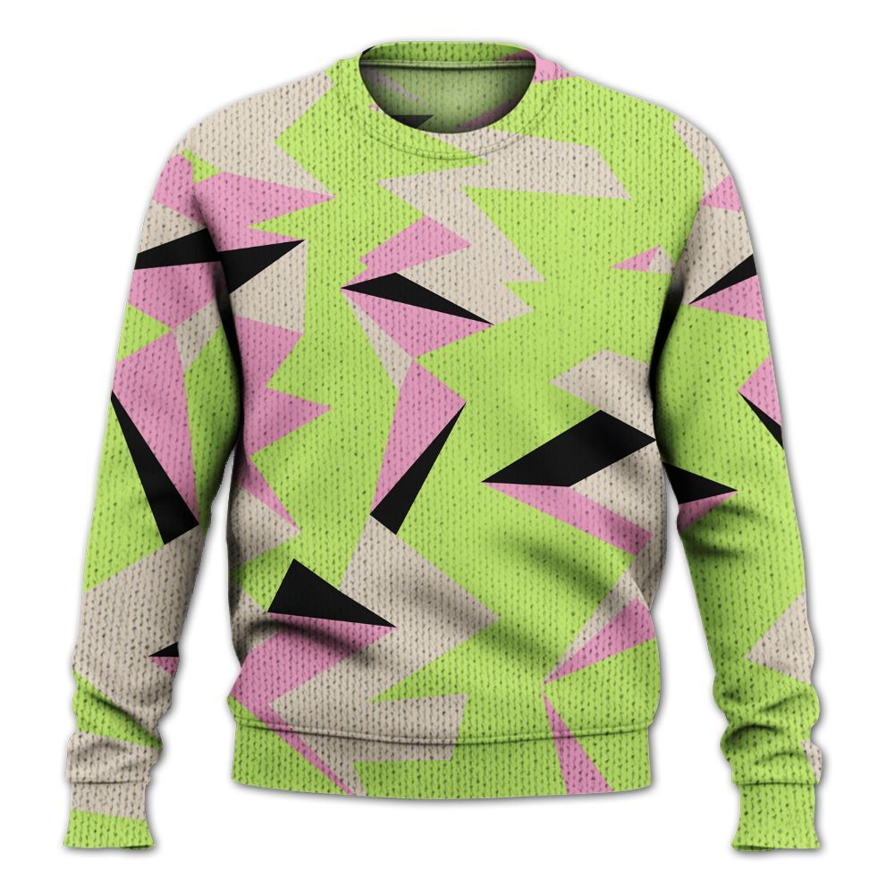 Sweater To Match Jack Black Night Silver - Geometric Camouflage Pattern Graphic