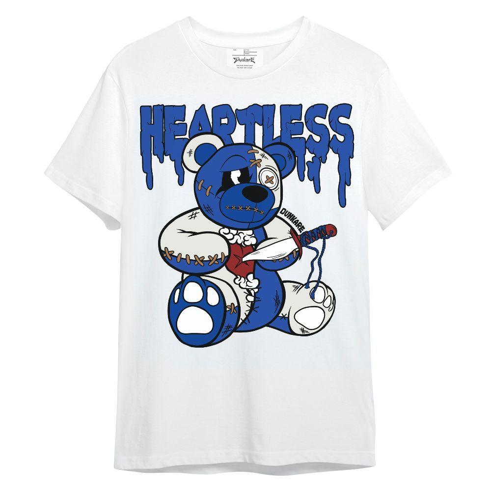 Shirt To Match Dunk High Racer Blue - Heartless Bear Unisex Shirt