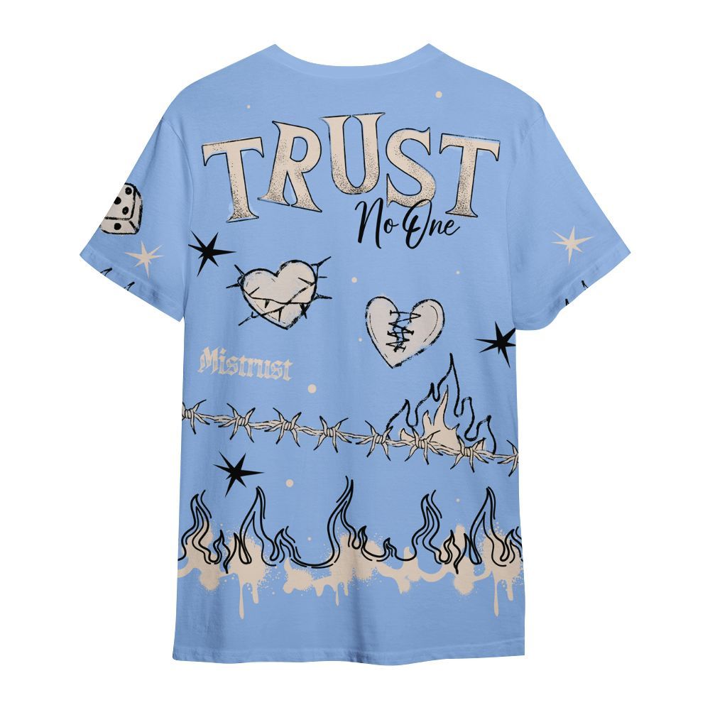Shirt To Match Air Max 1 Royal Pulse - Trust No One Snake-Bite Doodle Crayon All Over Print